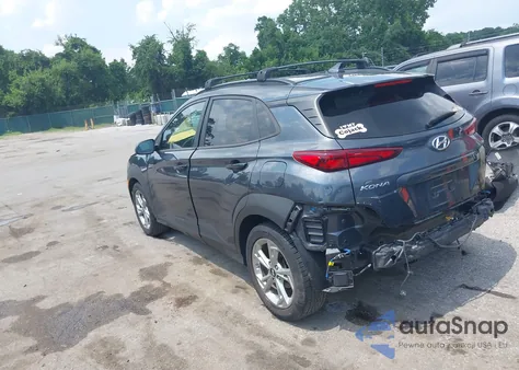 2022 Hyundai Kona Sel z USA, uszkodzony, nr VIN KM8K62AB6NU766443